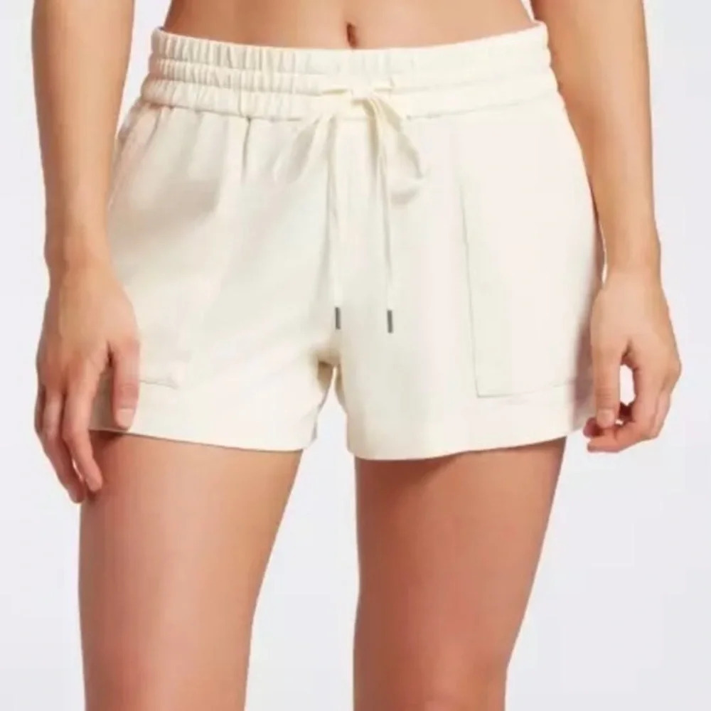 New CALIA TwillFlex Trapunto Shorts Unbleached XXL